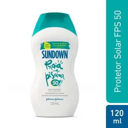 Protetor Solar Sundown Praia e Piscina FPS50 120ml