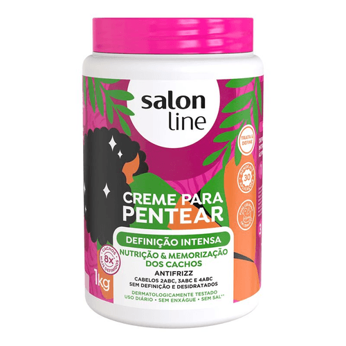 Creme para Pentear Salon Line Definição Intensa 1kg