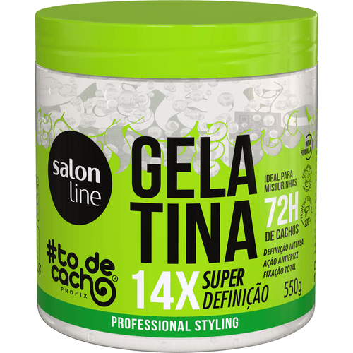 Gelatina Salon Line #todecacho Super Definição 550g