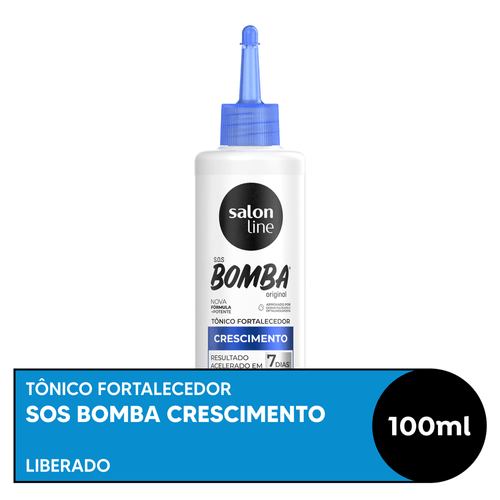 Tônico Fortalecedor Salon Line SOS Bomba Crescimento 100ml