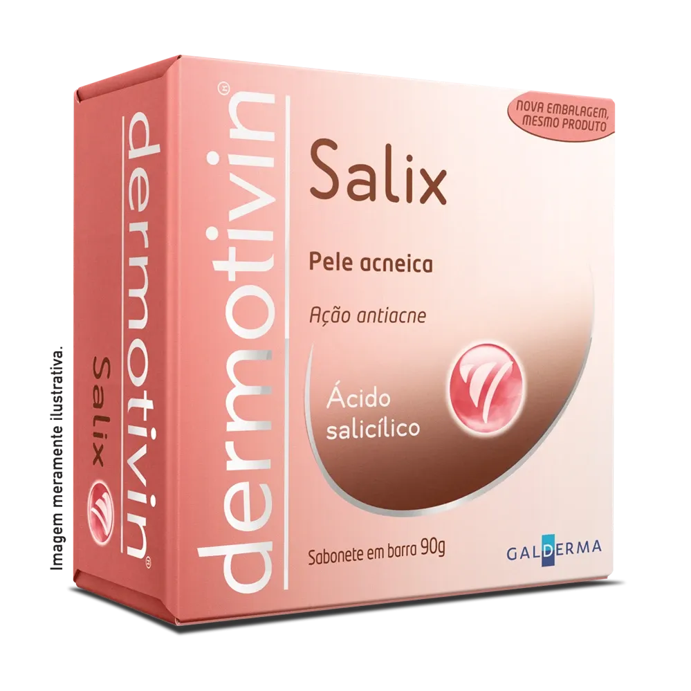 Sabonete Barra Dermotivin Salix 90g