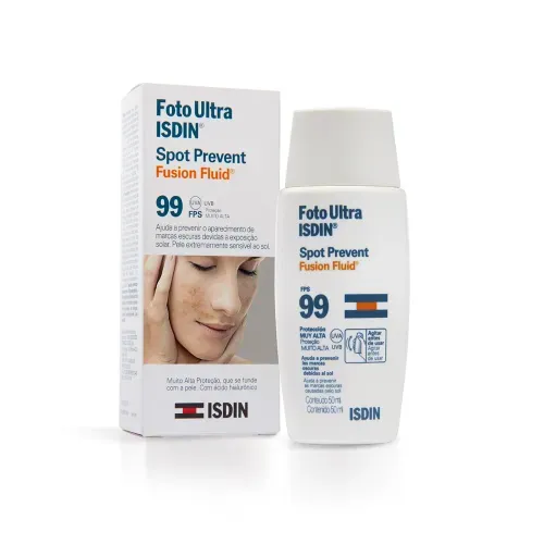 Protetor Solar Foto Ultra Isdin Active Unify FPS99 50ml