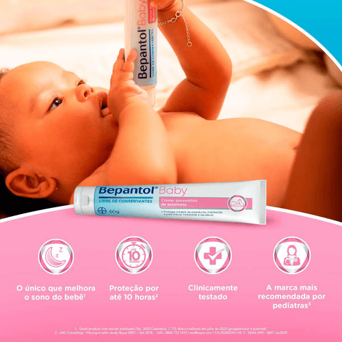 Creme para Assadura Bepantol Baby 60g