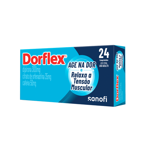 Analgésico e Relaxante Muscular Dorflex com 24 Comprimidos Sanofi