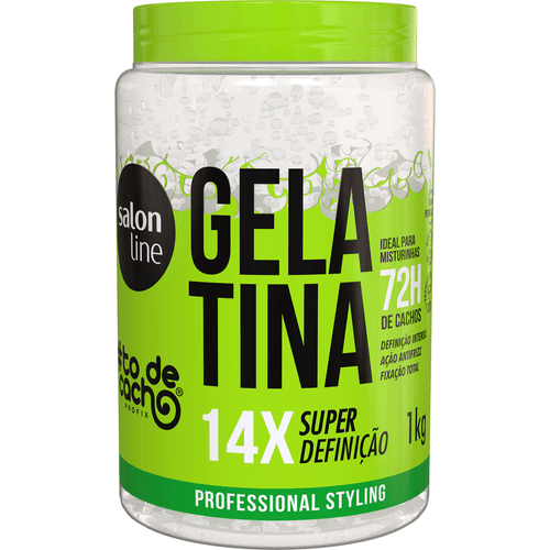 Gelatina Salon Line #Todecacho Super Definição 1Kg