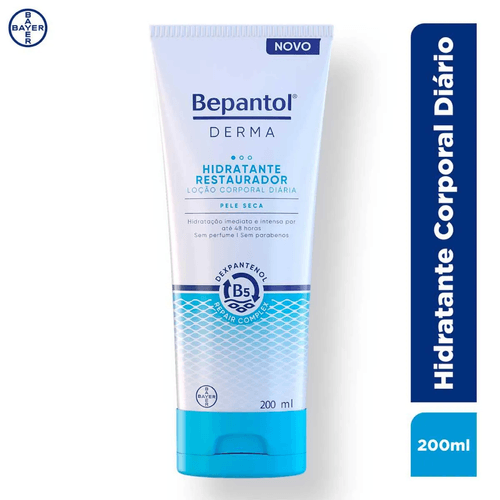 Bepantol Derma Hidratante Restaurador Diário 200ml