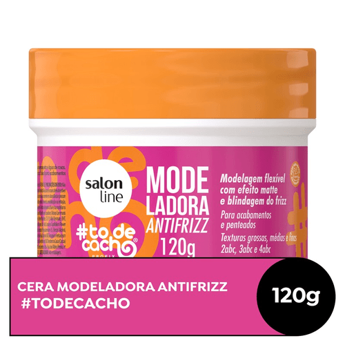 Modeladora Salon Line #Todecacho Antifrizz 120g