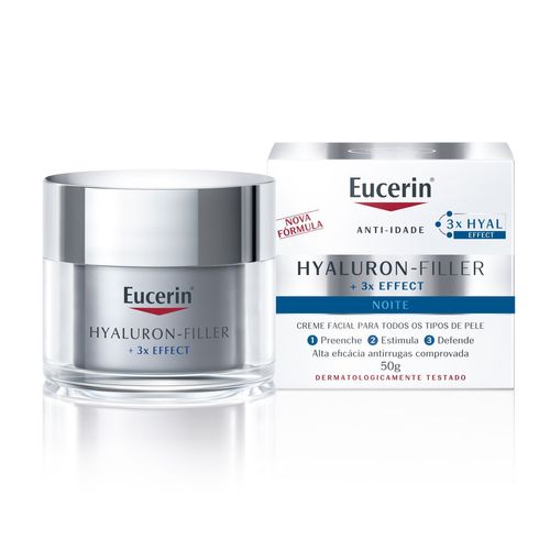 Eucerin Hy-fi 3x Effect Noite Creme Facial Antirrugas 50ml