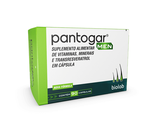 Pantogar Men com 90 Cápsulas