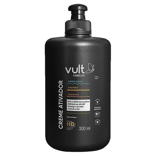 Creme Vult Cabelos Ondulados Cachos e Crespos 300ml