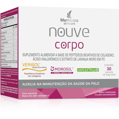 Suplemento Alimentar Mantecorp Nouve Corpo 30 Saches de 3,4g Cada