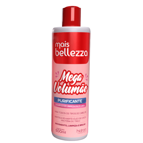Mais Bellezza Purificante SH Mega Volumão 500ml