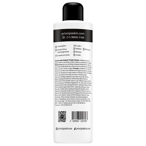 Condicionador Dermatológico Antiqueda Principia AQ-01 250ml