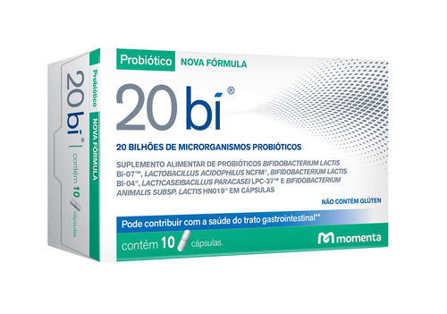 Probiótico 20 BI com 10 Cápsulas
