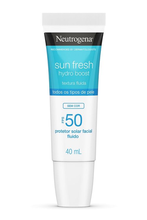 Protetor Solar Facial Neutrogena Sun Fresh Hydro Boost FPS 50 40ml
