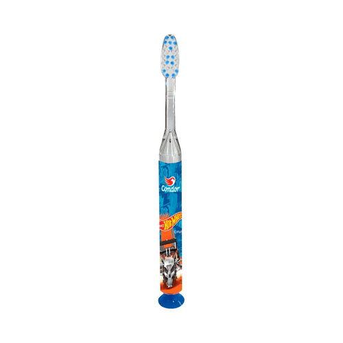 Escova Dental Infantil Led Hot Wheels Com 1 Unidade