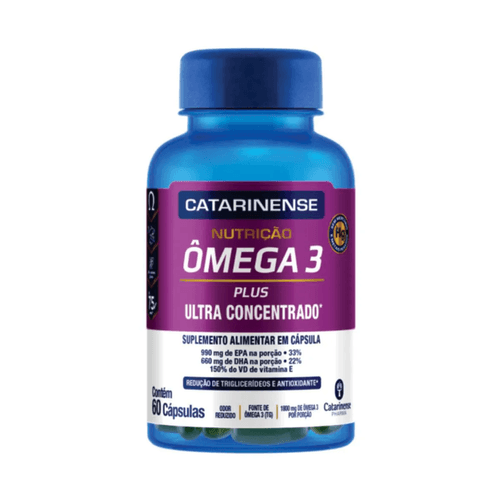 Ômega 3 Plus Catarinense com 60 Cápsulas