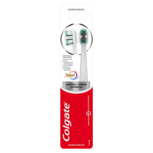 Escova Dental Colgate Total Foaming Clean Soft C/2