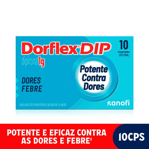 Analgésico e Antitérmico Dorflex DIP com 10 Comprimidos Sanofi