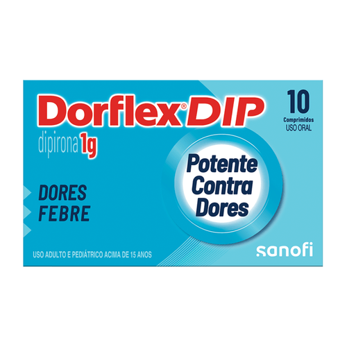 Analgésico e Antitérmico Dorflex DIP com 10 Comprimidos Sanofi