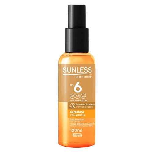 Sunless Oleo Bronz FPS6 120ML