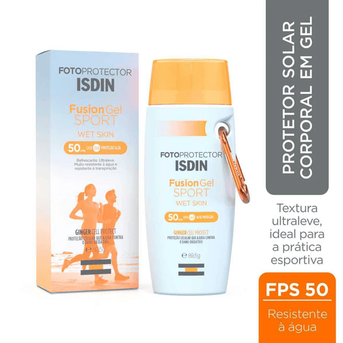 Protetor Solar Gel Isdin Fotoprotector Fusion Gel Sport 89,5g