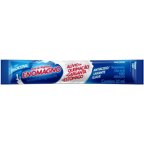 Leite de Magnésia EnoMagno Hortelã Tradicional 10ml