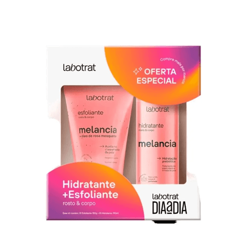 Kit Labotrat Melância com Hidratante 190ml e Esfoliante 150g