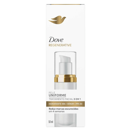 Sérum Facial 3 em 1 Dove Regenerative FPS 30 50ml