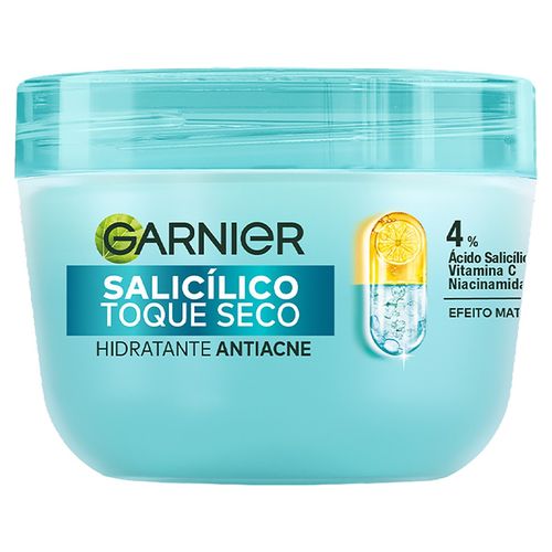 Hidratante Gel Salicílico Toque Seco Antiacne Facial Garnier 85g