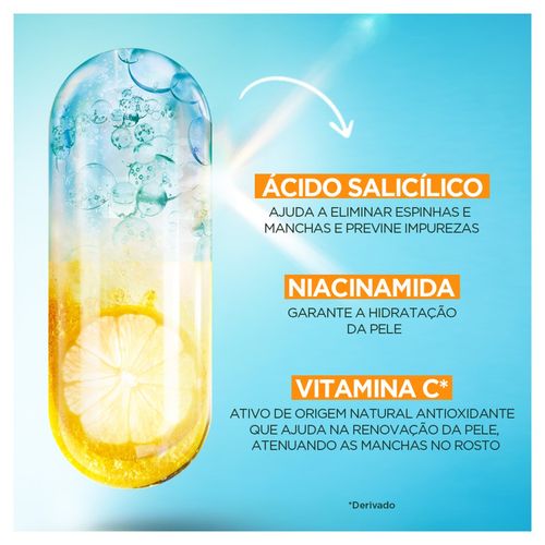 Hidratante Gel Salicílico Toque Seco Antiacne Facial Garnier 85g