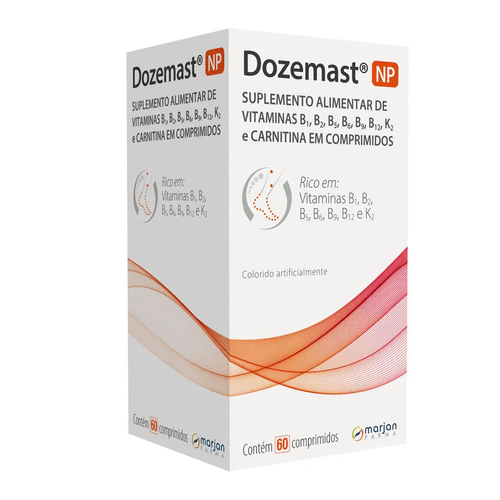 Polivitamínico Complexo B Dozemast NP com 60 Comprimidos