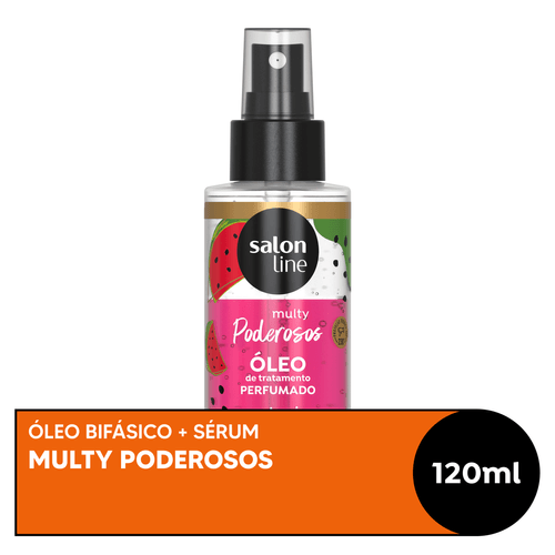 Óleo + Sérum Bifásico Cachos dos Sonhos Multy Poderosos Melancia Salon Line 120ml