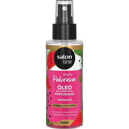 Óleo + Sérum Bifásico Cachos dos Sonhos Multy Poderosos Melancia Salon Line 120ml