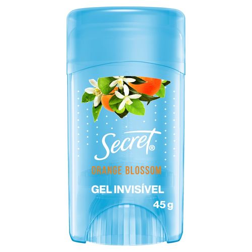 Desodorante em Gel Invisível Secret Orange Blossom 45g