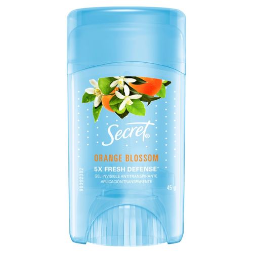 Desodorante em Gel Invisível Secret Orange Blossom 45g