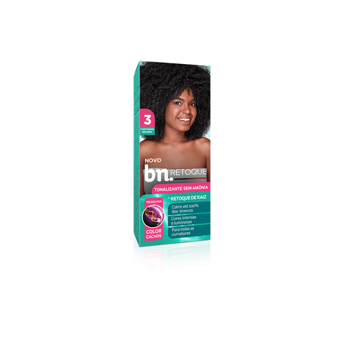 Bn Kit Retoque 3.0 Castanho Escuro 90G