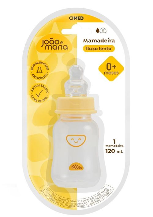Mamadeira João e Maria 120ml