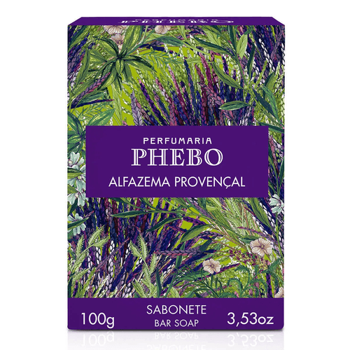 Sabonete em Barra Phebo Alfazema Provençal 100g