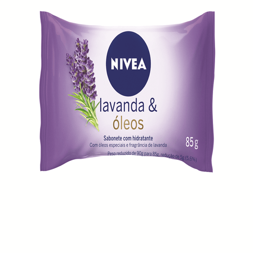 Nivea Sabonete em Barra Lavanda & Óleos 85g