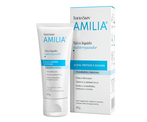 Talco Líquido Amilia 80g