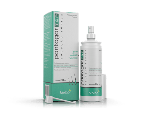 Pantogar Top solução tópica capilar antiqueda 80ml