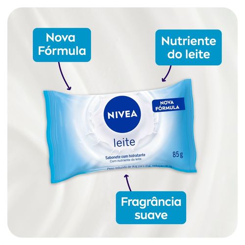Nivea Sabonete em Barra Leite 85g