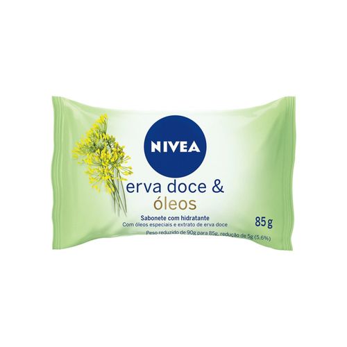 Sabonete Barra Nivea Erva Doce e Óleos 85g