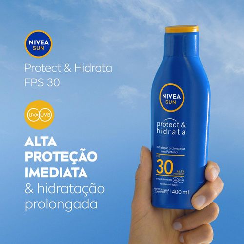 Protetor Solar Nivea Sun Protect & Hidrata FPS30 com 400ml