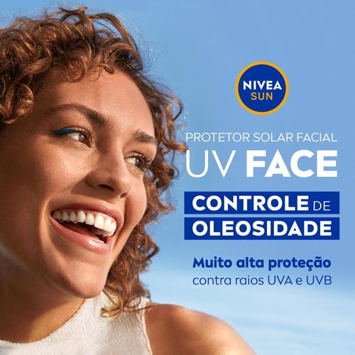 Nivea Sun Protetor Solar Facial Beauty Expert Controle de Oleosidade FPS 60 50g