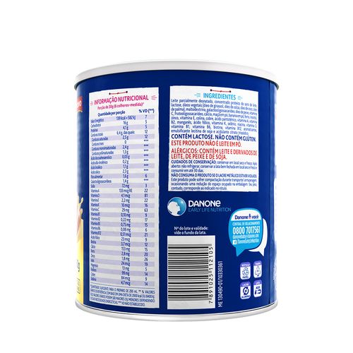 Composto Lácteo Milnutri Vitamina de Frutas Banana e Maçã 760g