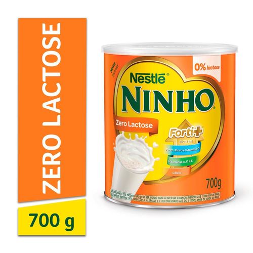 Leite em Pó Ninho Zero Lactose 700g