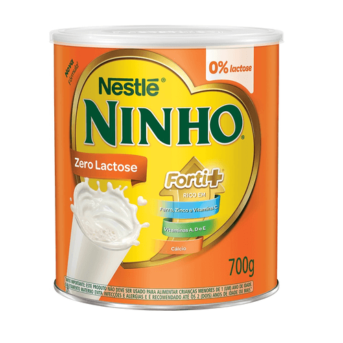 Leite em Pó Ninho Zero Lactose 700g
