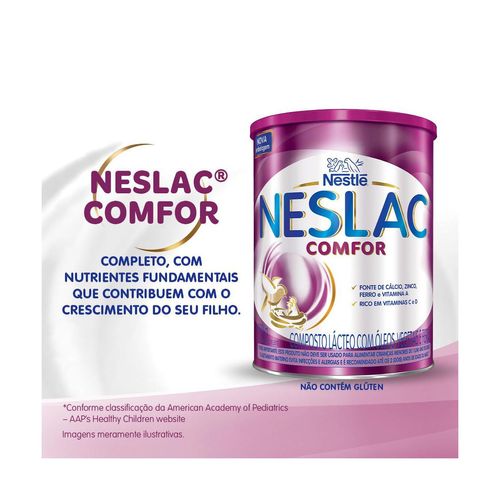 Kit Composto Lácteo Neslac Comfor 800g com 2 unidades 30% de Desconto na 2º Unidade